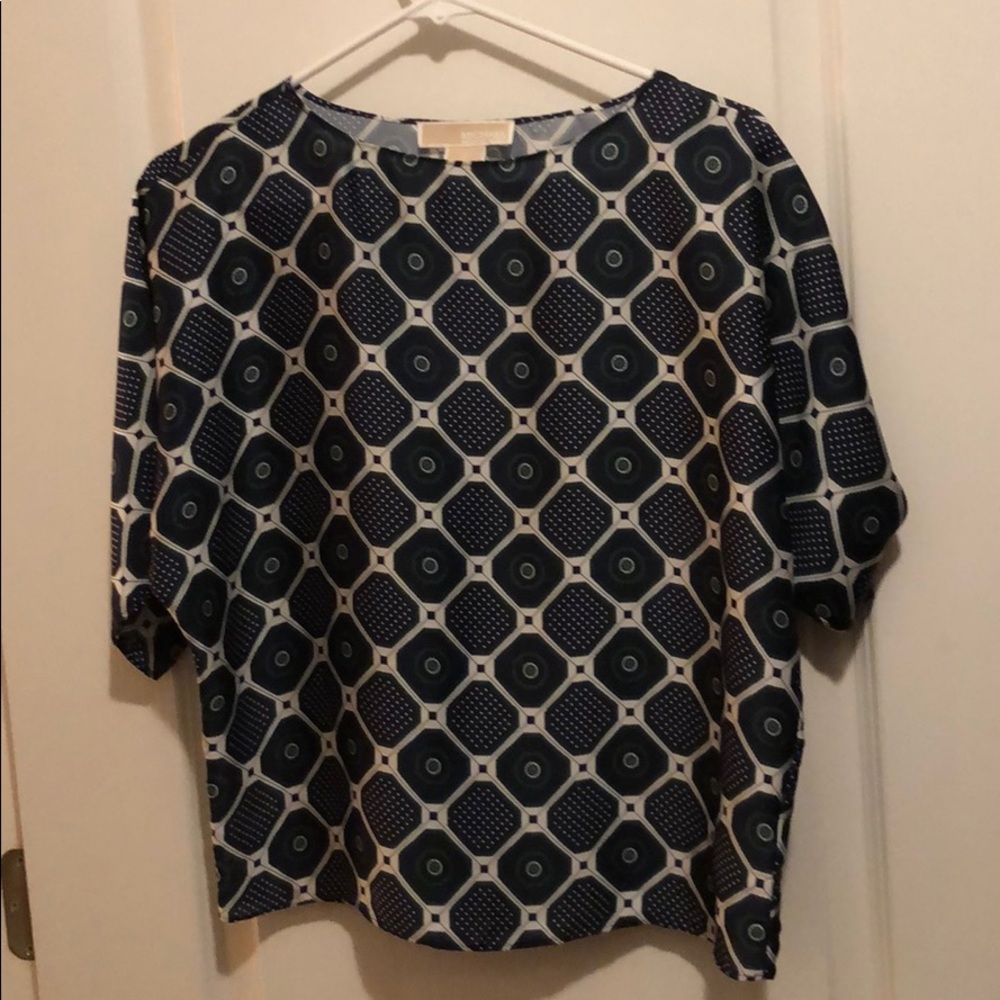 MICHAEL KORS silk dress shirt
